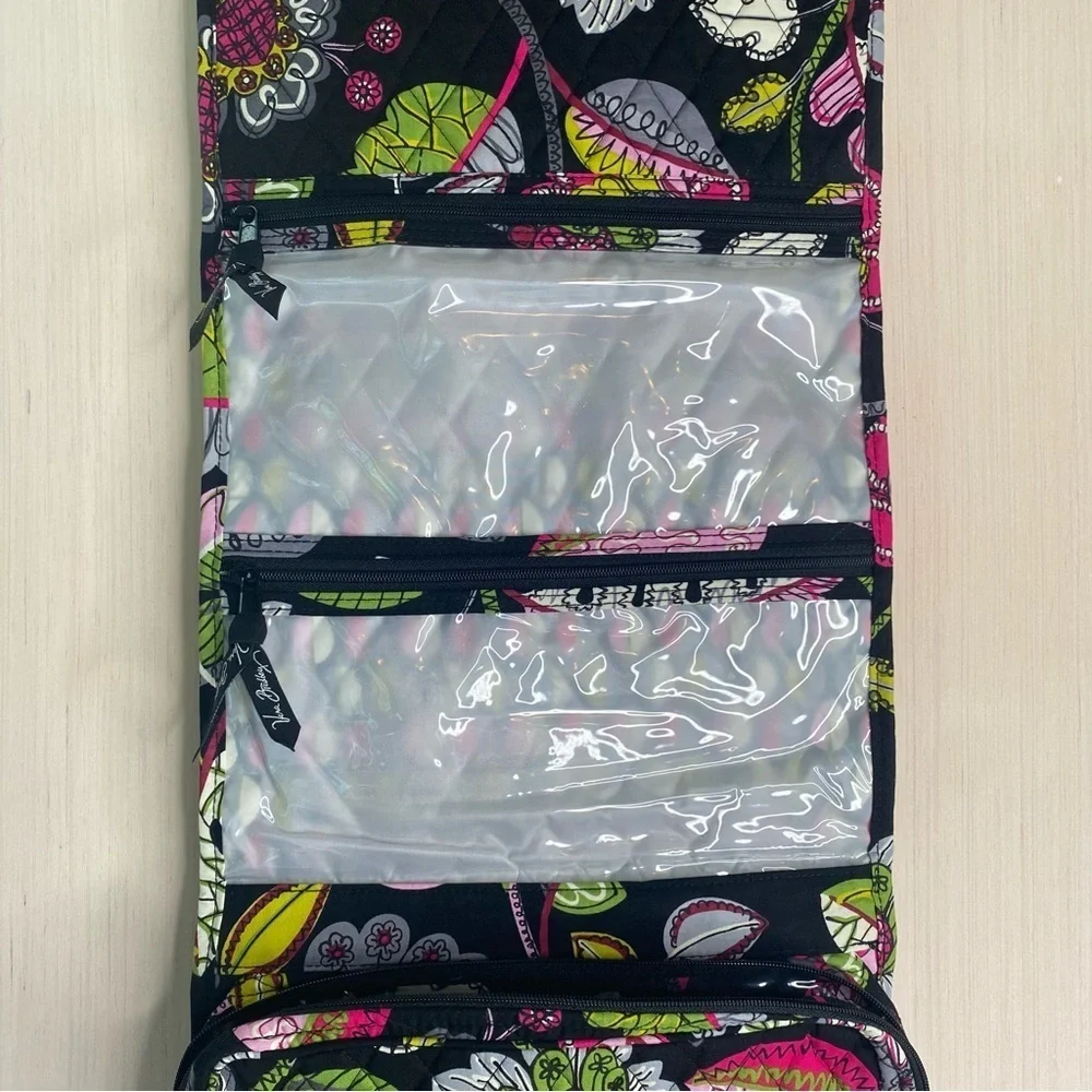 NWT Vera Bradley Hanging Organizer Moon Blooms Travel Bag Retired Pattern